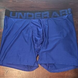 Under Armour Men's Tech Boxerjock - Blue XL